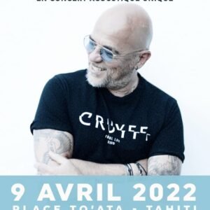 Pascal Obispo - 9 Avril 2022, Place To'ata